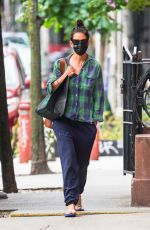 KATIE HOLMES Out Shopping in New York 09/13/2020