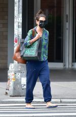 KATIE HOLMES Out Shopping in New York 09/13/2020