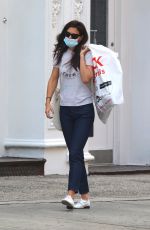 KATIE HOLMES Shopping at Blick Art Store in New York 09/07/2020