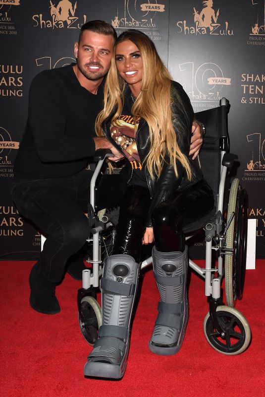 KATIE PRICE at Shaka Zulu 10th Anniversary Party in Camden 09/10/2020