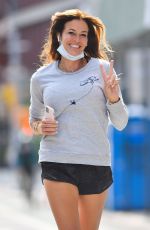 KELLY BENSIMON Out Jogging in New York 09/15/2020