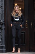 KELLY BENSIMON Out with Her Dog Fluffy in New York 09/13/2020