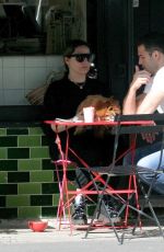 KELLY BROOK and Jeremy Parisi Out for Brakfast in London 09/17/2020