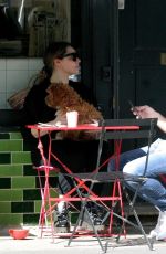 KELLY BROOK and Jeremy Parisi Out for Brakfast in London 09/17/2020