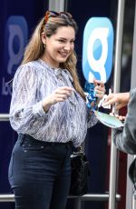 KELLY BROOK Arrives at Global Radio in London 09/01/2020