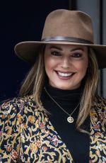 KELLY BROOK Arrives at Global Studios in London 09/04/2020
