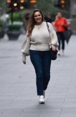 KELLY BROOK Arrives at Global Studios in London 09/23/2020