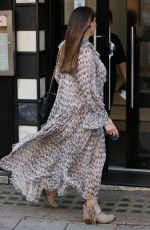 KELLY BROOK Arrives at Heart Radio in London 09/17/2020