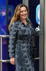 KELLY BROOK Arrives at Heart Radio Studios in London 09/11/2020
