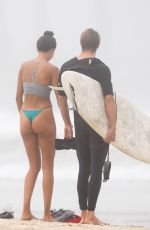 KELLY GALE in Bikini on the Beach in Santa Monica 08/06/2020