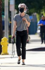 KELLY OSBOURNE Leaves Gracias Madre in West Hollywood 09/25/2020