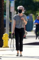 KELLY OSBOURNE Leaves Gracias Madre in West Hollywood 09/25/2020