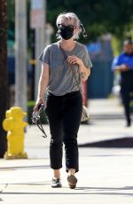KELLY OSBOURNE Leaves Gracias Madre in West Hollywood 09/25/2020