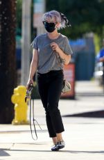 KELLY OSBOURNE Leaves Gracias Madre in West Hollywood 09/25/2020