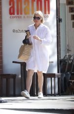KELLY RUTHERFORD Out with Her Dog in Beverly Hills 09/07/2020