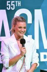 KELSEA BALLERINI at Virtual Radio Row at 55th ACM Awards in Nashville 09/14/2020