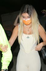 KELSEY CALEMINE Arrives at Party in Beverly Hills 09/23/2020