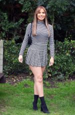 KELSEY STRATFORD on the Set of The Only Way is Essex 09/03/2020