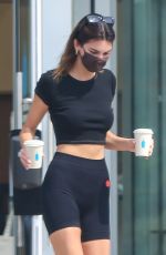 KENDAL JENNER in Tights Out for Coffee in Malibu 09/10/2020