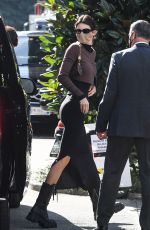 KENDALL JENNER Arrives at Versace Photoshoot in Milan 09/27/2020