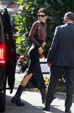 KENDALL JENNER Arrives at Versace Photoshoot in Milan 09/27/2020