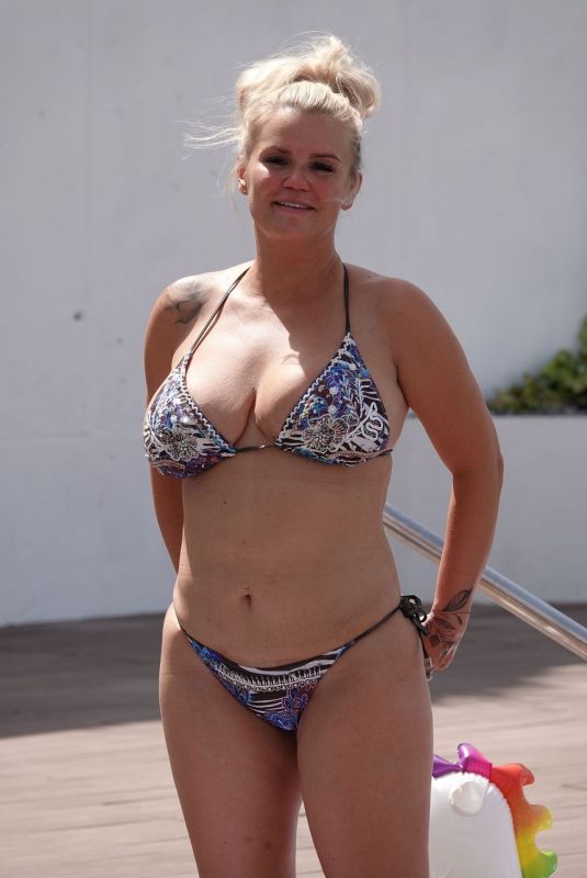 KERRY KATON in Bikini at a Pool in Granada 08/28/2020