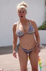 KERRY KATON in Bikini at a Pool in Granada 08/28/2020
