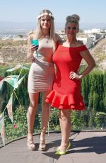 KERRY KATONA and LILLY-SUE MCFADDEN on Holiday in Spain 08/31/2020