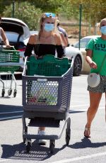 KERRY KATONA and LILLY-SUE MCFADDEN Out in Spain 08/31/2020