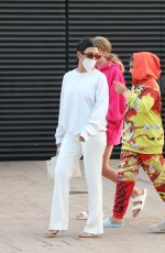 KOURTNEY KARDASHIAN and ADDISON RAE at Nobu in Malibu 09/26/2020
