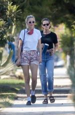 KRISTEN STEWART and DLAN MEYER Out in Los Feliz 09/06/2020