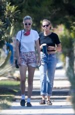 KRISTEN STEWART and DLAN MEYER Out in Los Feliz 09/06/2020