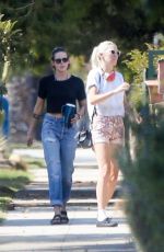 KRISTEN STEWART and DLAN MEYER Out in Los Feliz 09/06/2020