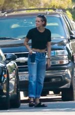 KRISTEN STEWART and DLAN MEYER Out in Los Feliz 09/06/2020