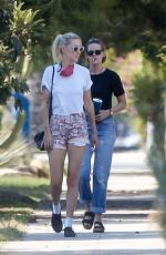 KRISTEN STEWART and DLAN MEYER Out in Los Feliz 09/06/2020