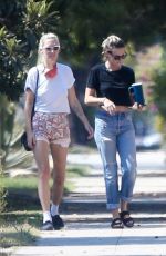 KRISTEN STEWART and DLAN MEYER Out in Los Feliz 09/06/2020
