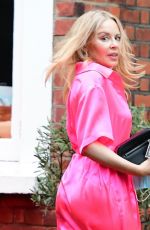 KYLIE MINOGUE Arrives at a Dinner Party in London 09/24/2020