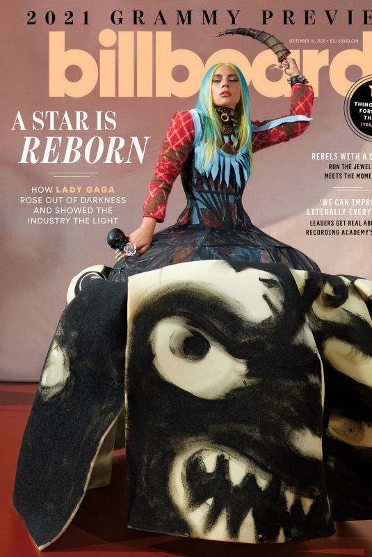 LADY GAGA in Billboard Magazine, September 2020