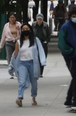 LANA CONDOR and Noah Centineo Out for Dinner in Vancouver 08/31/2020