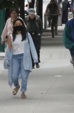 LANA CONDOR and Noah Centineo Out for Dinner in Vancouver 08/31/2020
