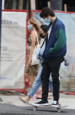LANA CONDOR and Noah Centineo Out for Dinner in Vancouver 08/31/2020