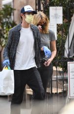 LAURA DERN at Brentwood Country Mart 09/06/2020