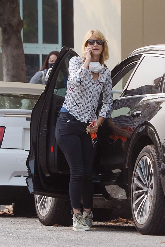 LAURA DERN Out and About in Los Angeles 09/14/2020