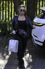 LAUREN GOODGER Arrives at Cosmetic Couture in Manchester 09/25/2020
