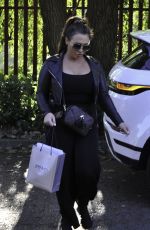 LAUREN GOODGER Arrives at Cosmetic Couture in Manchester 09/25/2020