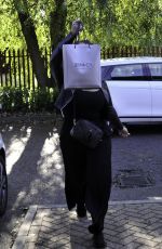 LAUREN GOODGER Arrives at Cosmetic Couture in Manchester 09/25/2020