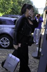 LAUREN GOODGER Arrives at Cosmetic Couture in Manchester 09/25/2020