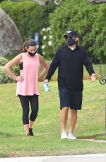 LEA MICHELE and Zandy Reich in Santa Monica 09/08/2020