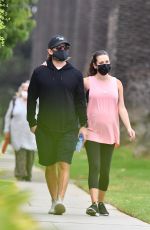 LEA MICHELE and Zandy Reich in Santa Monica 09/08/2020