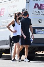 LEA MICHELE and Zandy Reich Out Hiking in Los Angeles 09/21/2020